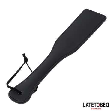 Bondage Paddle Silicone Black 32cm