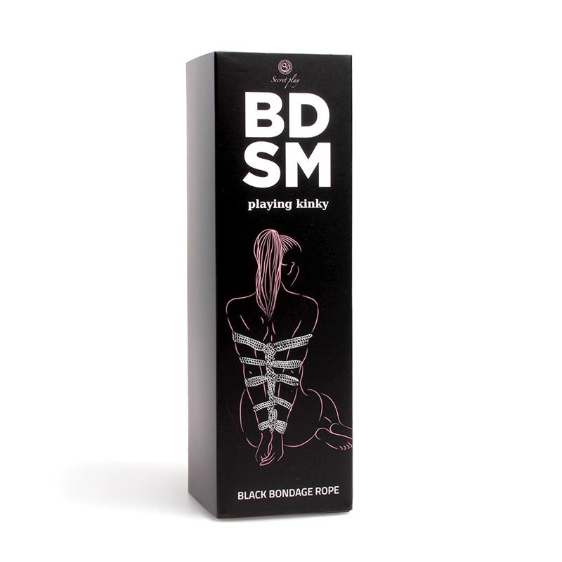 Bondage Rope 10 m Black – Image 4