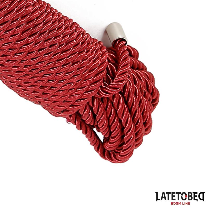 Bondage Rope 10m Burgundy – Image 3
