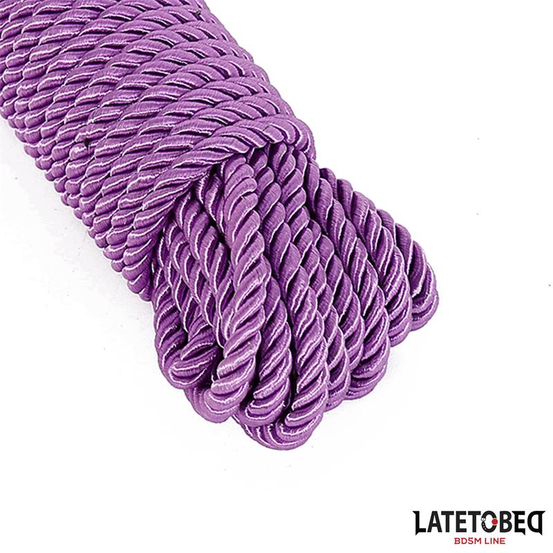 Bondage Rope 10m Purple – Image 3