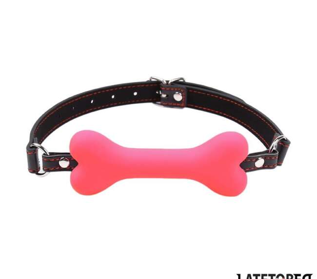 Bone Gag Pink Adjustable