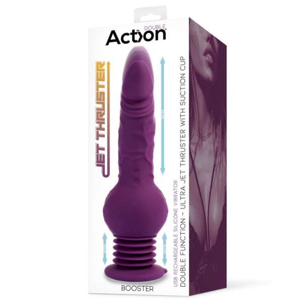 Booster Ultra Jet Thruster Vibrator with Powerfull Suction Cup – Image 6
