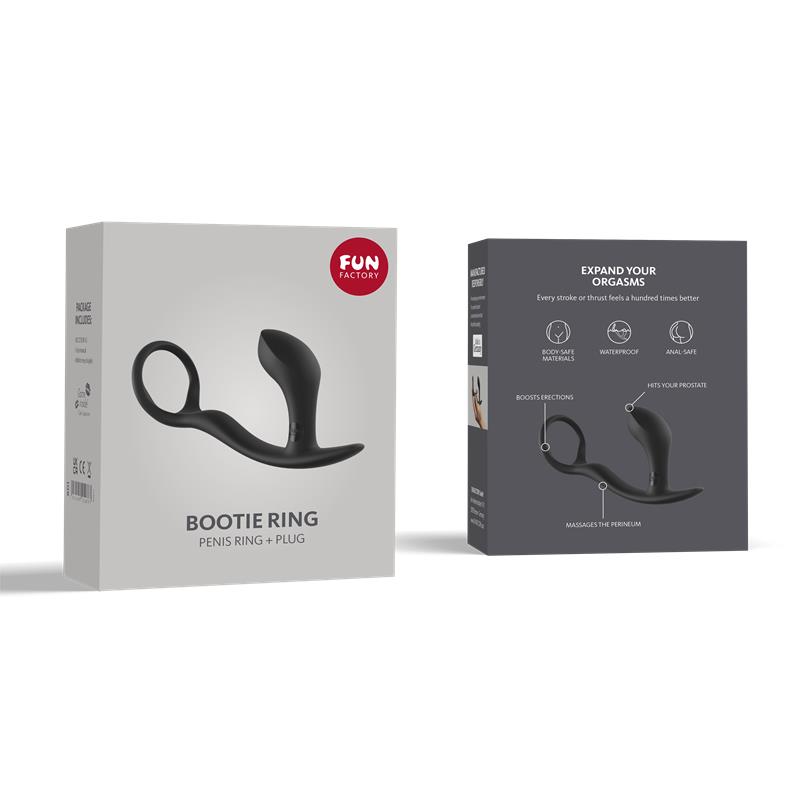 Bootie Ring Penis Ring and Butt Plug Slate – Image 7