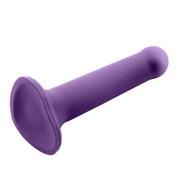 Bouncy Liquid Silicone Dildo Hiper Flexible 7 - 18 cm Size M Purple – Image 4
