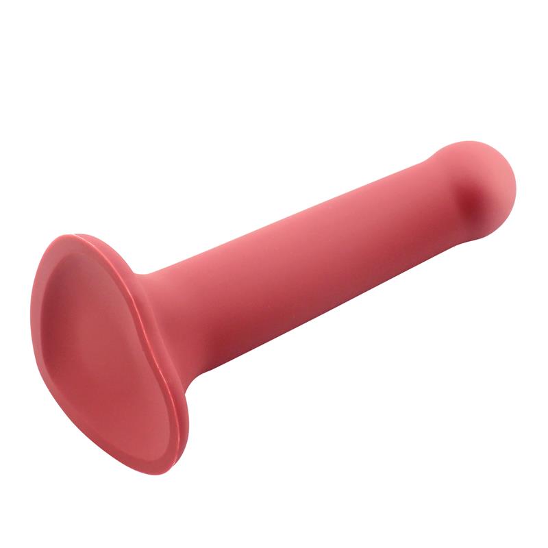 Bouncy Liquid Silicone Dildo Hiper Flexible 7.5 - 19 cm Size L Burgundy – Image 4