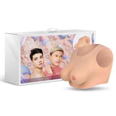 Bowie Realistic Breast Form Liquid Silicone C Cup