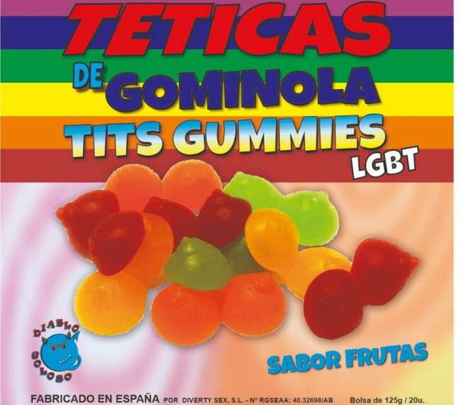 Box of Fruit Flavored Gummies