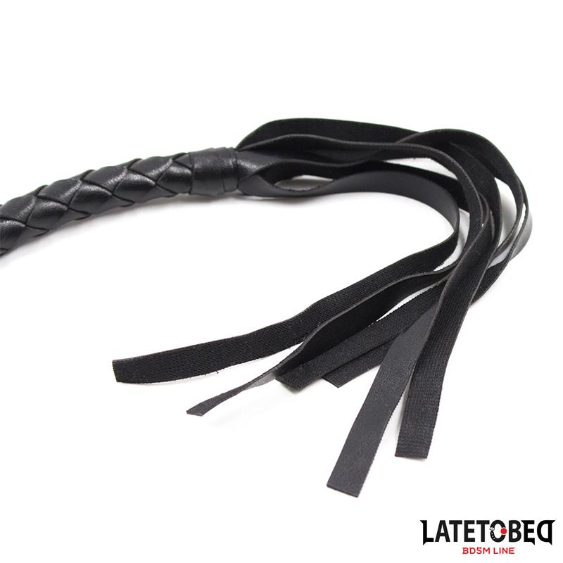 Braided Whip Black 116cm – Image 3