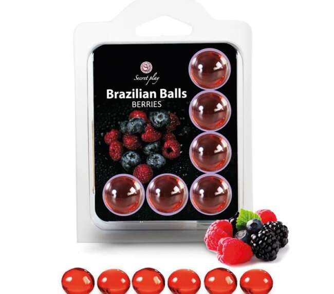Brazilian Balls Set 6  Berries