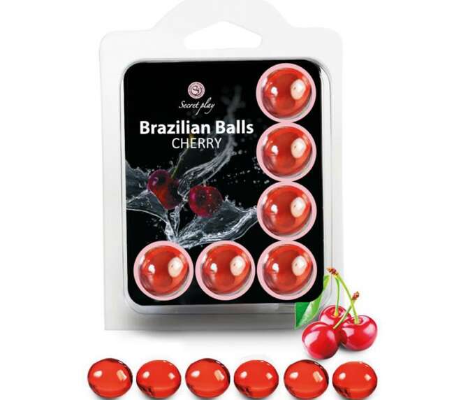 Brazilian Balls Set 6  Cherry