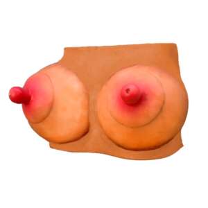 breast-shaped piggy bank