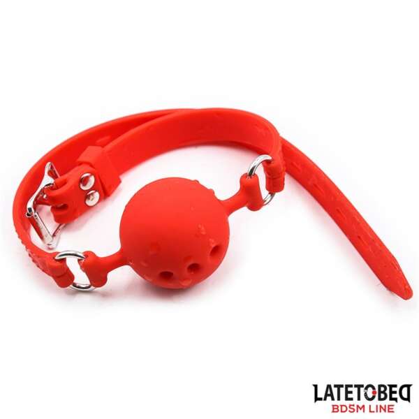 Breathable Silicone Ball Gag S - 4 cm – Image 3