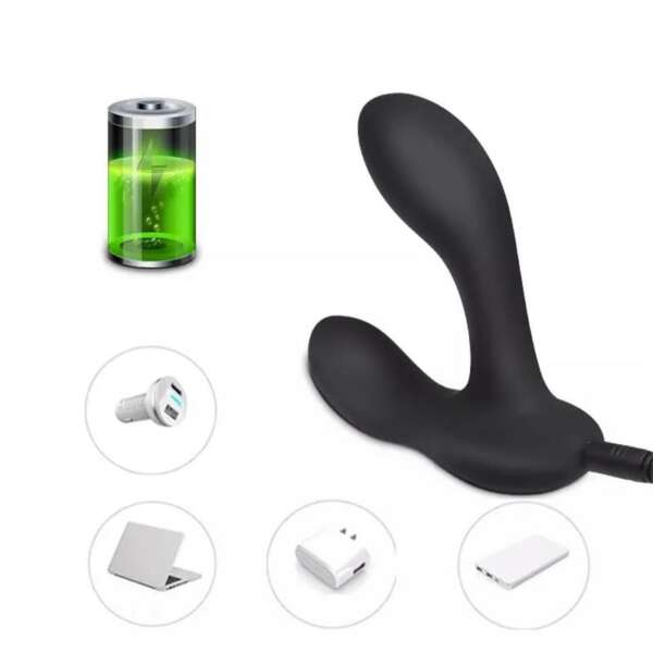 Brett Prostate Massager Remote Control USB Liquid Silicone – Image 12