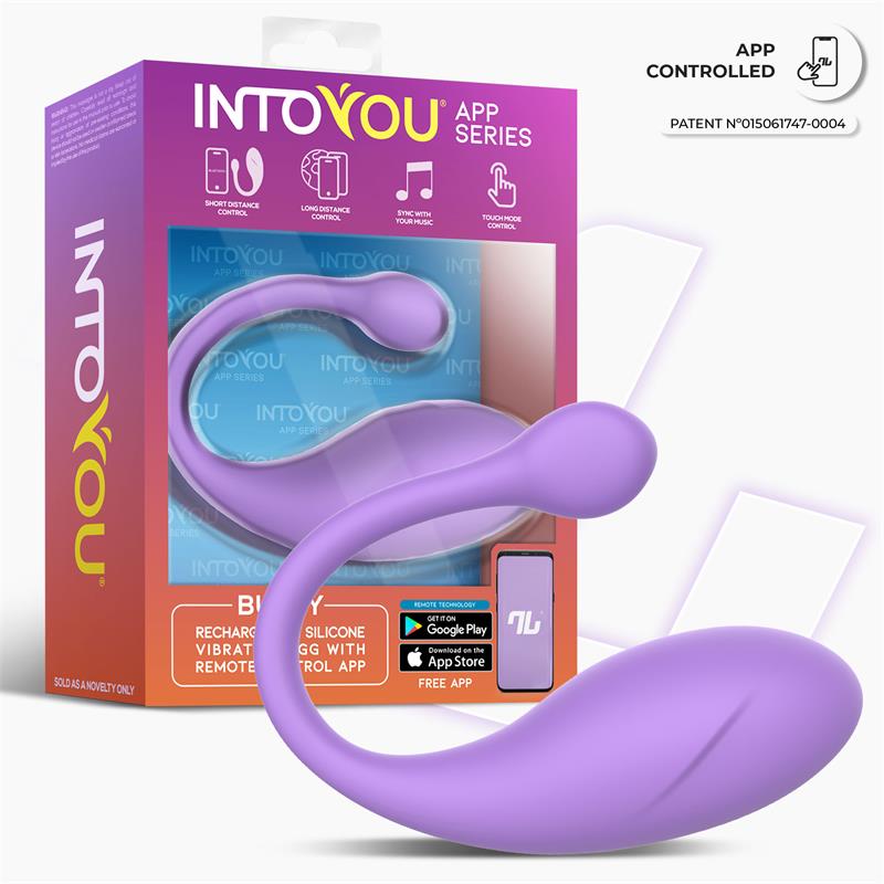 Bulby Egg Vibrator with App Lavander – Image 5