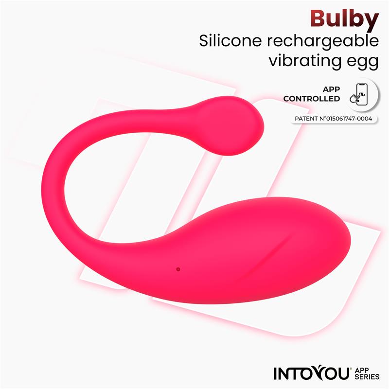 Bulby Vibrating Egg with App Dark Pink – Image 8