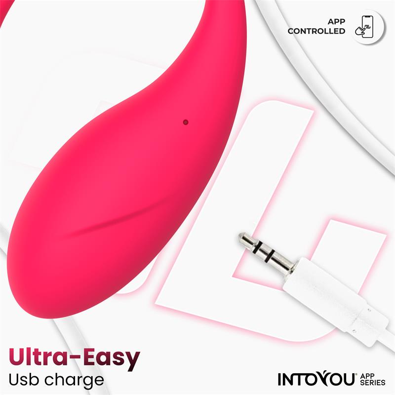 Bulby Vibrating Egg with App Dark Pink – Image 10
