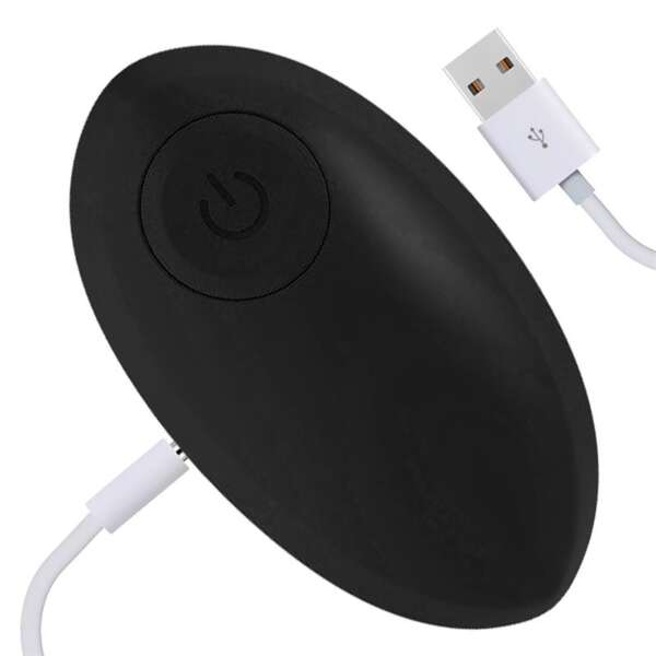 Buller Vibrating Bullet Remote Control USB Silicone Black – Image 3
