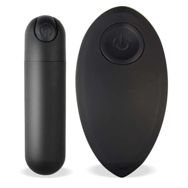 Buller Vibrating Bullet Remote Control USB Silicone Black – Image 5