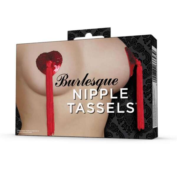 Burlesque Nipple Covers with Tassels – Image 4
