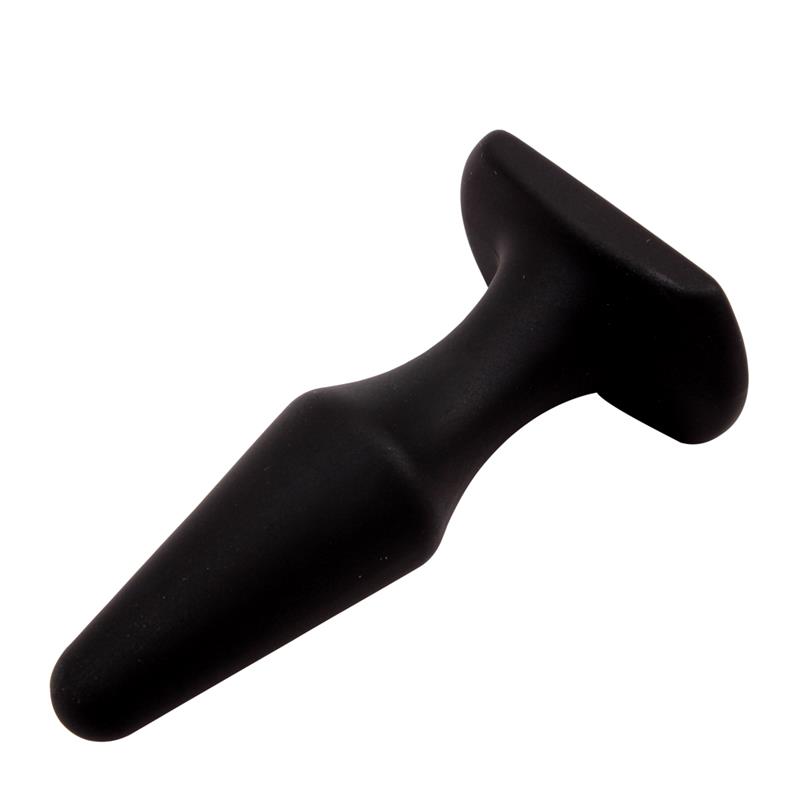 Butt Plug 10.4 x 2.9 cm Silicone Black – Image 5