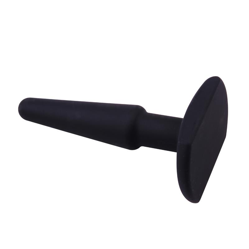 Butt Plug 4 Silicone Black – Image 4