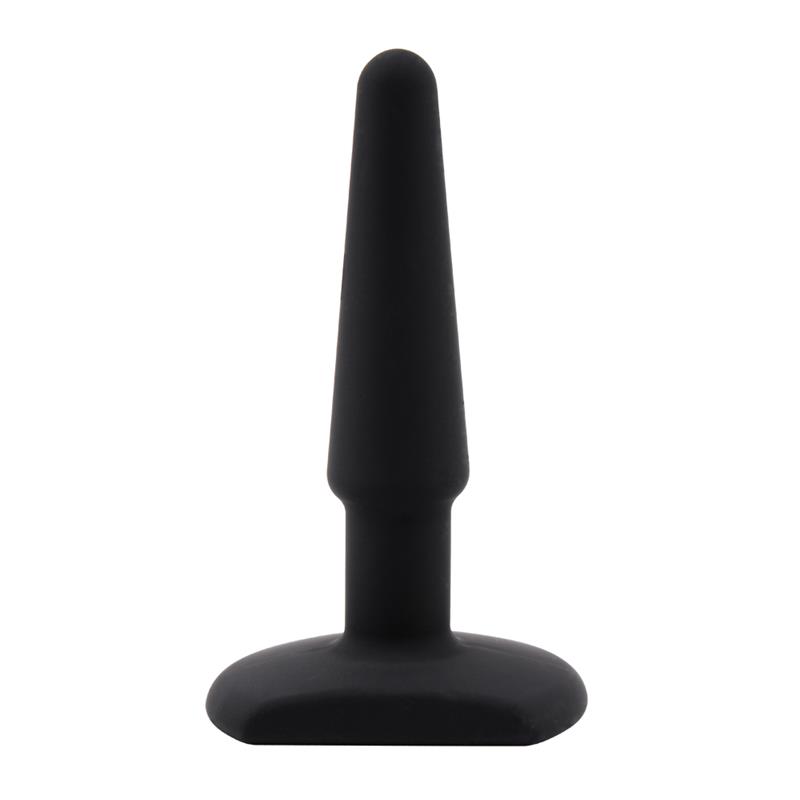 Butt Plug 4 Silicone Black – Image 5