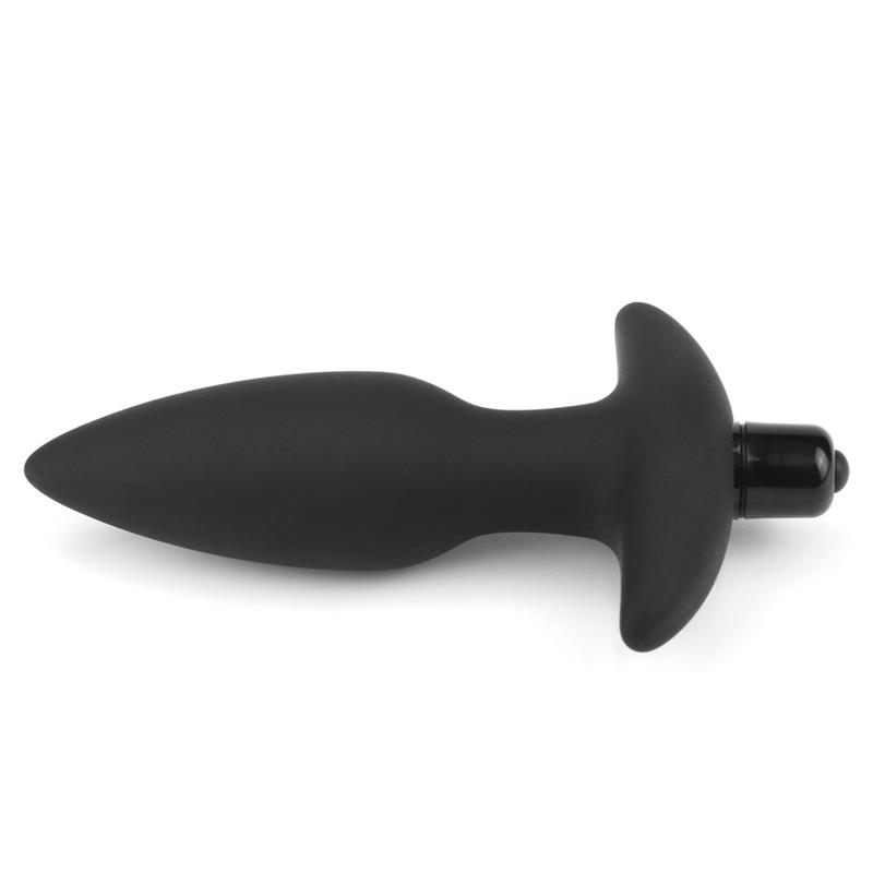 Butt Plug Fantasy Plug with Vibration Black – Image 7