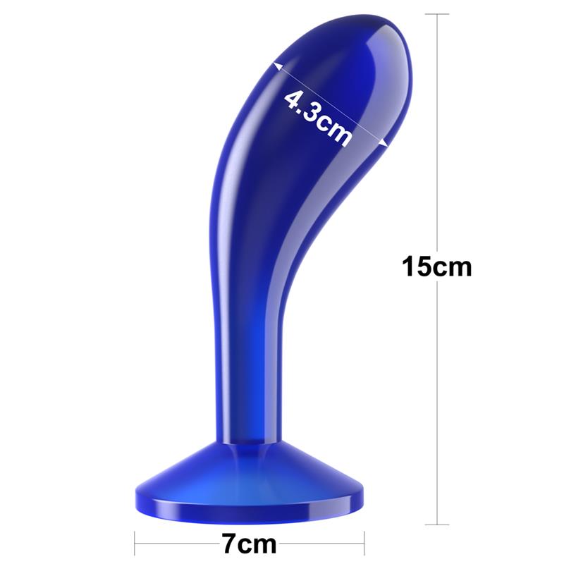 Butt Plug Flawless Clear Blue 6 – Image 8