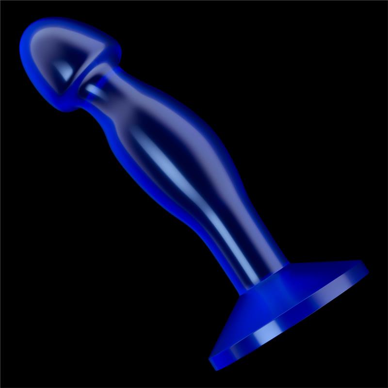 Butt Plug Flawless Clear Blue 6.5 – Image 3