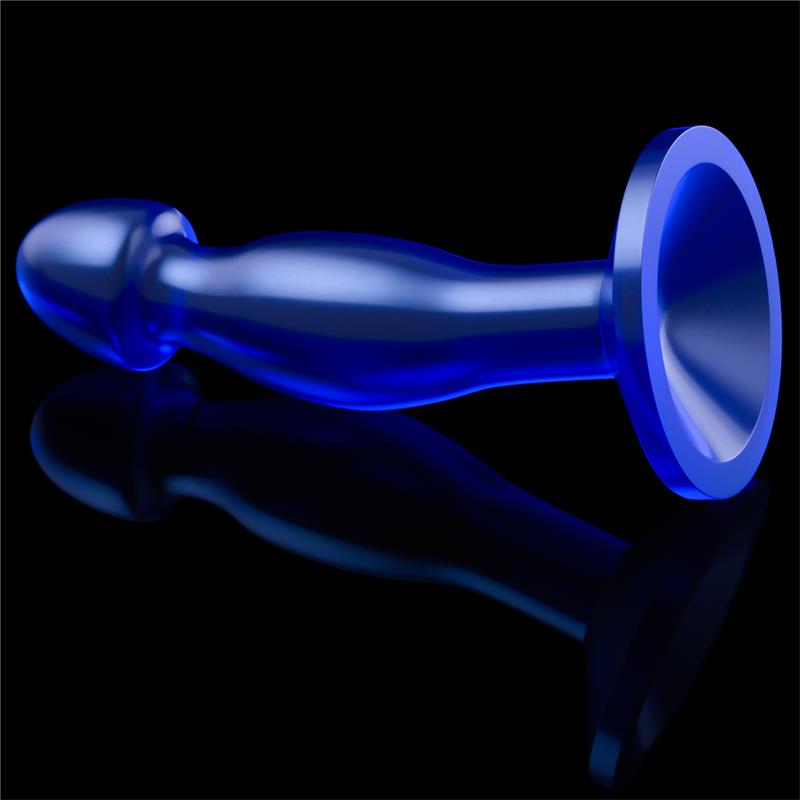 Butt Plug Flawless Clear Blue 6.5 – Image 5