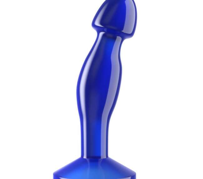 Butt Plug Flawless Clear Blue 6.5