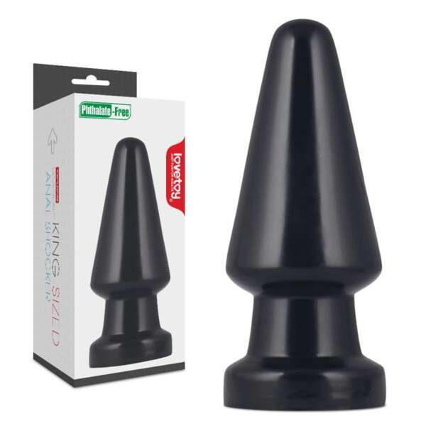 Butt Plug King Sized Anal Shocker 7 Black – Image 6