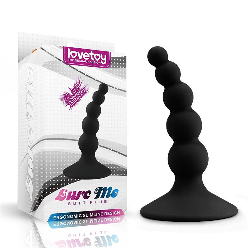 Butt Plug Lure Me Silicone Black – Image 3