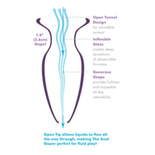Butt Plug Mega Anal Gaper Clear – Image 3