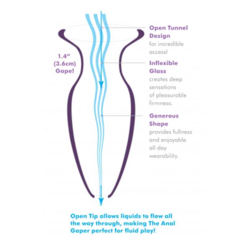 Butt Plug Mega Anal Gaper Clear – Image 3
