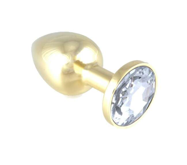 Butt plug, metal-7,3 cm long