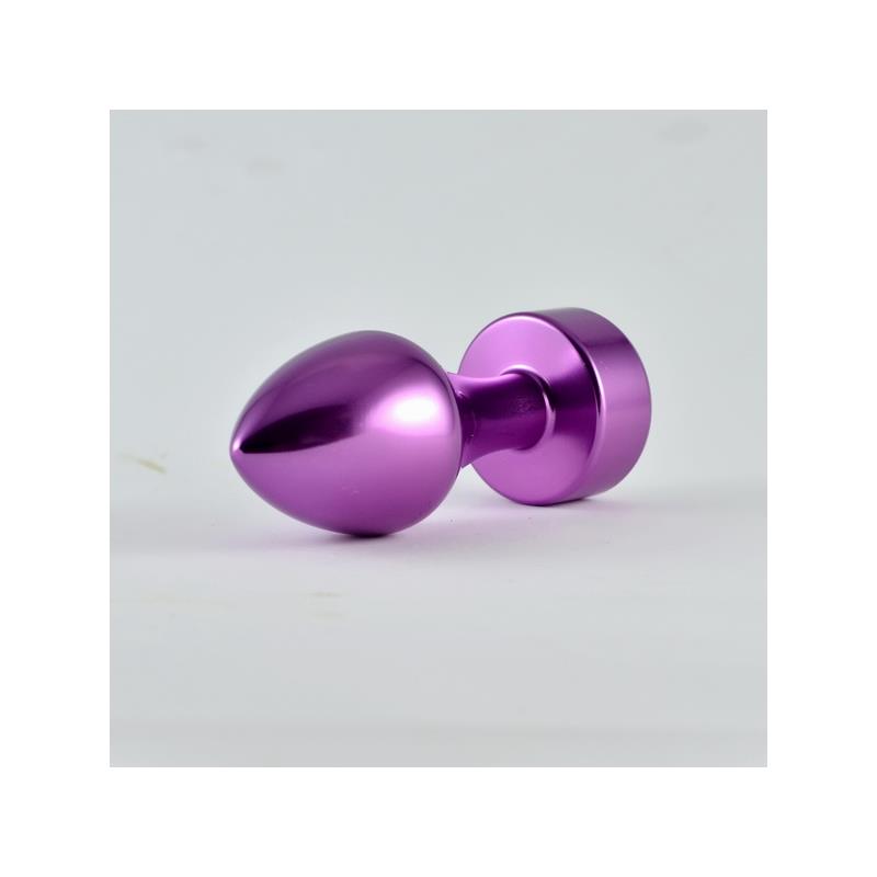 Butt Plug Purple Rosebud with Jewel – Image 4