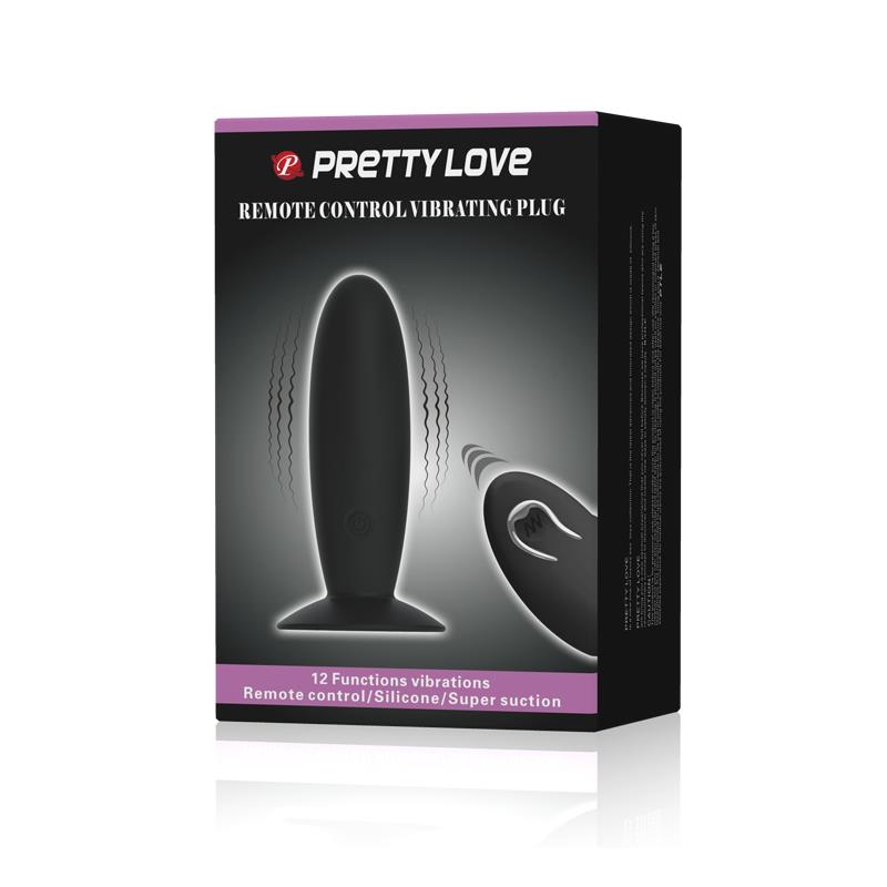 Butt Plug with Remote Control Black – Image 6
