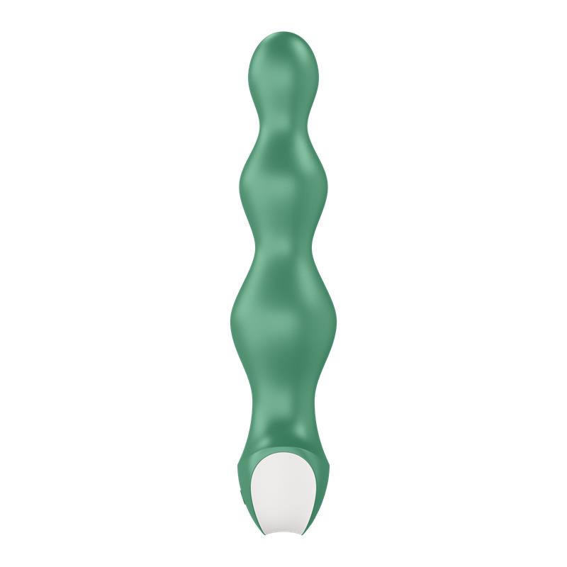 Butt Plug with Vibration Lolli Plug 2 Green – Image 3