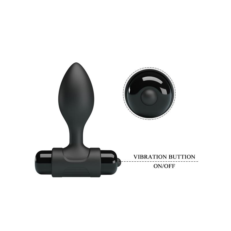 Butt Plug With Vibration Silcione – Image 8