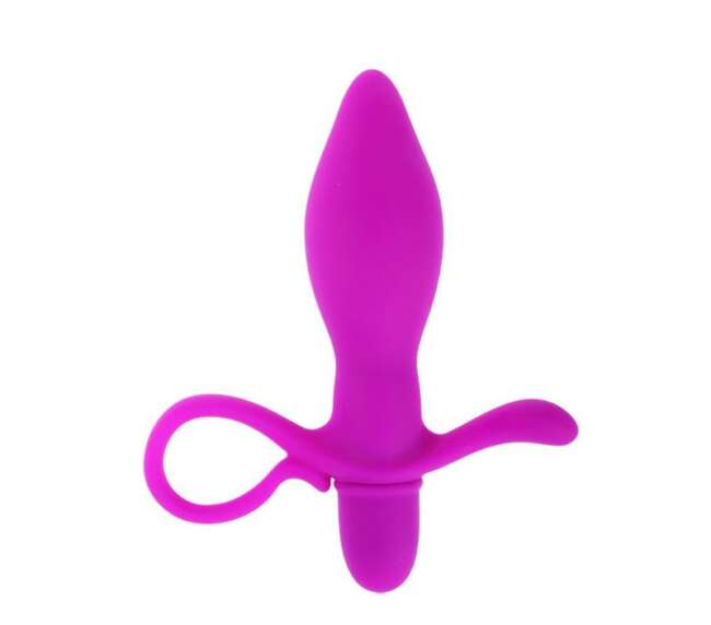Butt Plug with Vibration Taylor Purple