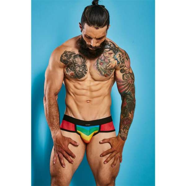 C4M13 Mixed Jockstrap Rainbow – Image 5