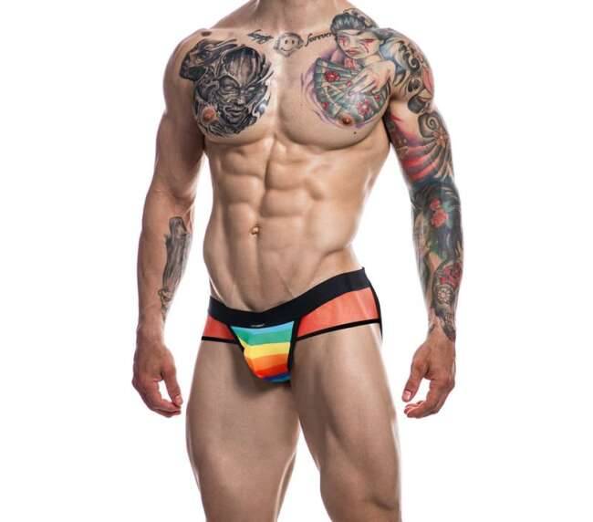 C4M13 Mixed Jockstrap Rainbow