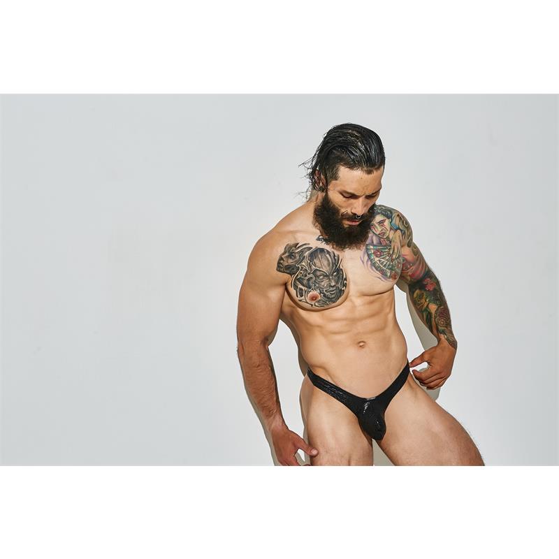 C4MPE02 Pouch Enhancing Thong Tainted Leopard – Image 4