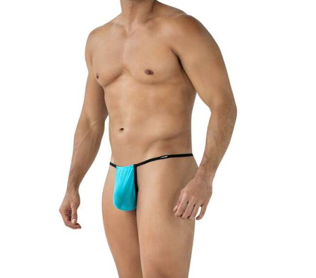 C4MSPX04 Fluo Pouch V-String Turquoise