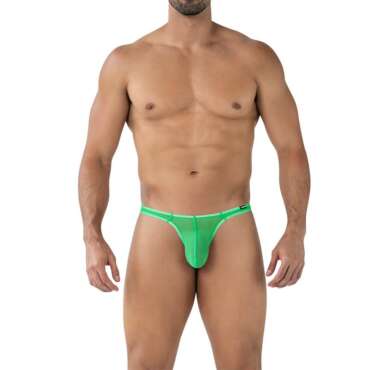 C4MSPX06 Brazilian Thong Green