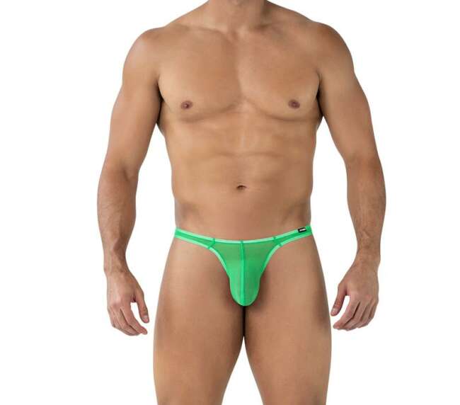 C4MSPX06 Brazilian Thong Green