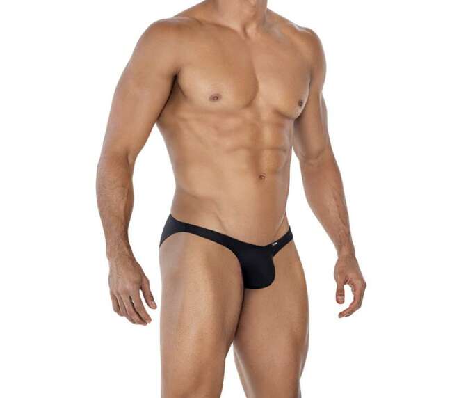 C4MSPXBUL01 Low Rise Bulge Brief Black