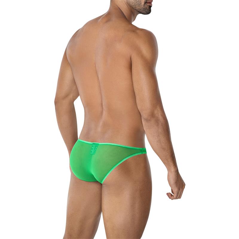 C4MSPXBUL01 Low Rise Bulge Brief Green – Image 5