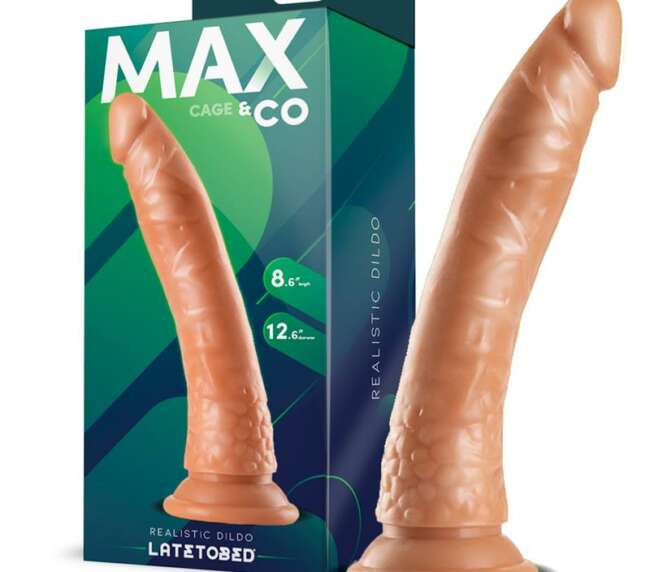 Cage Realistic Dildo Flesh 8,65 - 22 cm